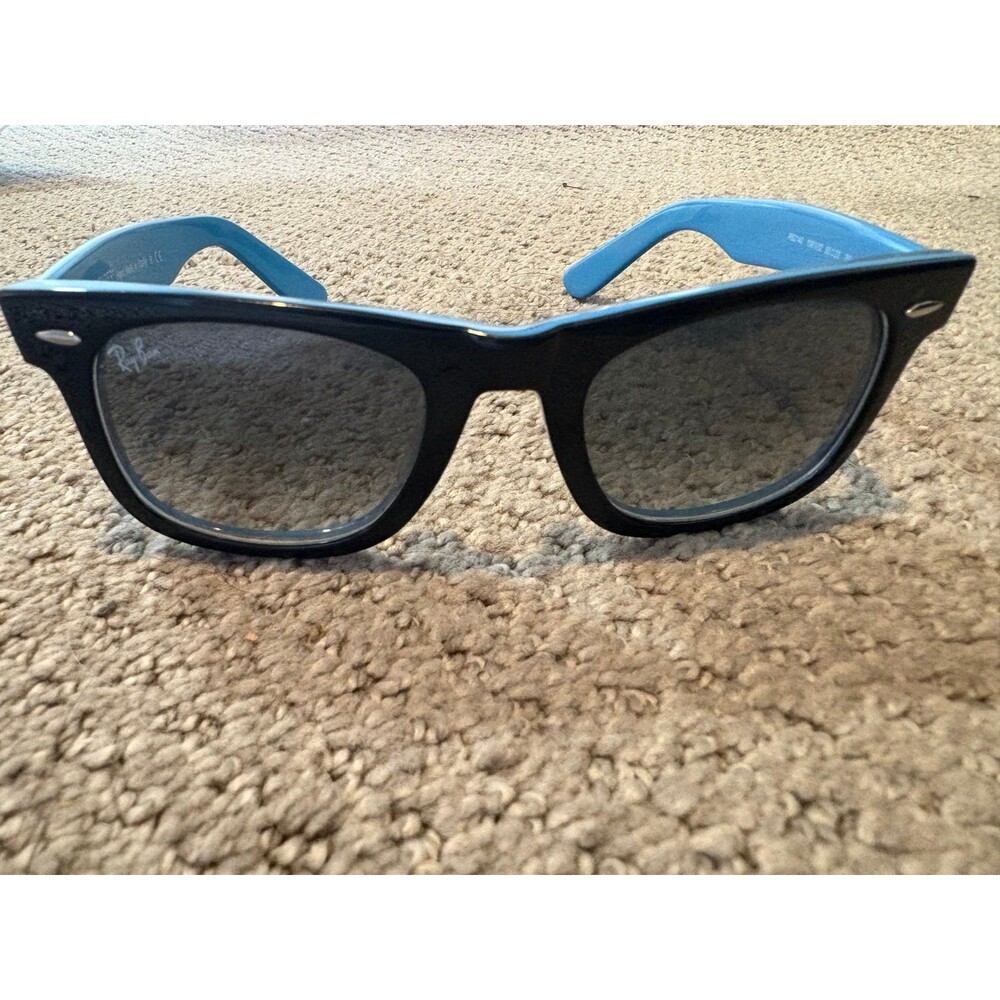 Ray-Ban Wayfarer Sunglasses Black Blue